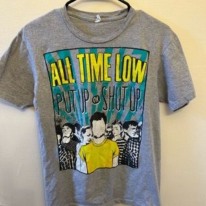 All Time Low Band Put Up or Shut Up Size Small Tee Shirt
